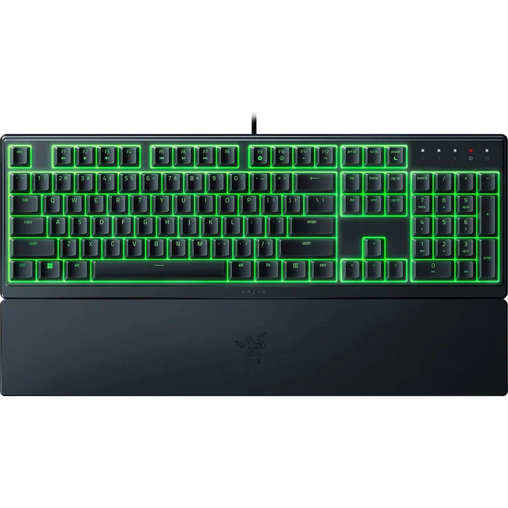Razer Ornata V3 X, Gaming-Tastatur, USB QWERTZ, schwarz (RZ03-04470400-R3G1) – Bild 1