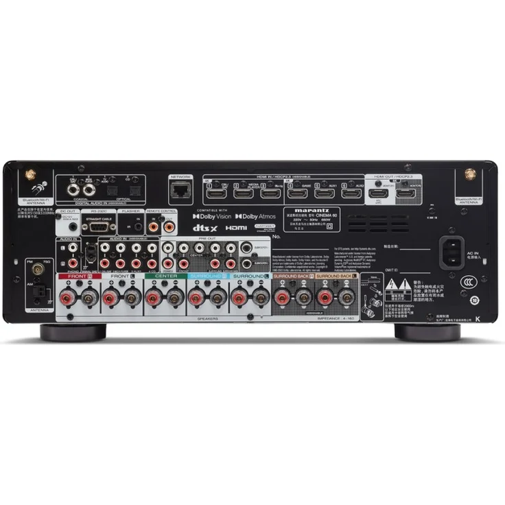 Marantz Cinema 60 7.2-Kanal AV-Receiver, 100 W, schwarz – Bild 4