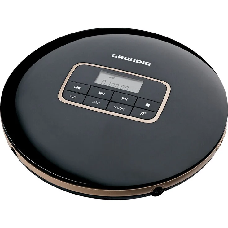 Grundig GCDP 8500 tragbarer CD-Player, schwarz – Bild 2