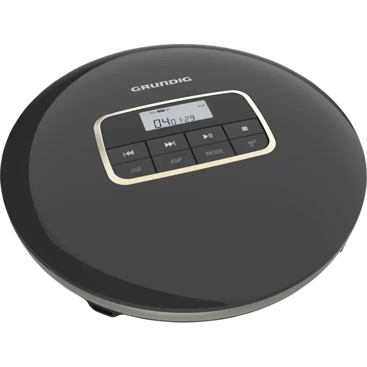 Grundig GCDP 8500 tragbarer CD-Player, schwarz