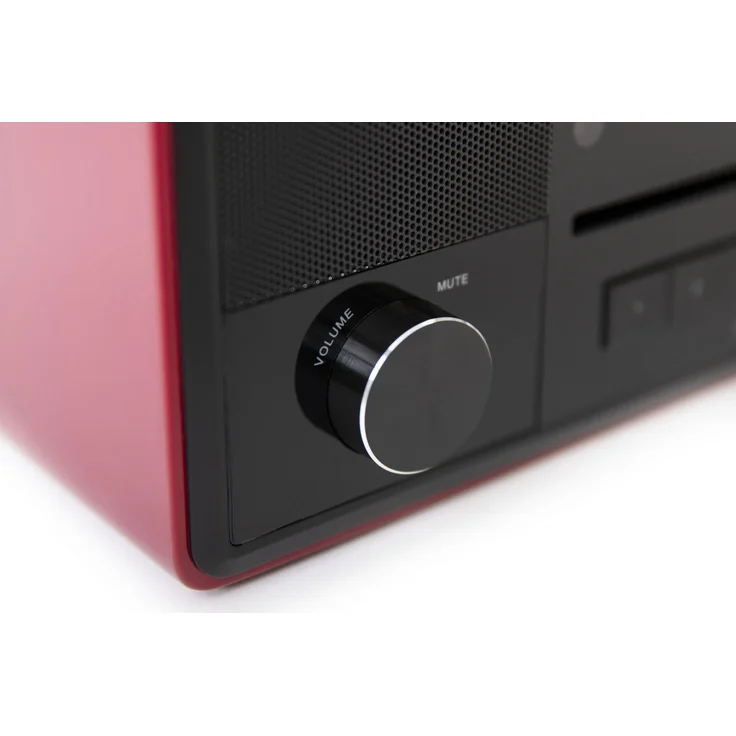 Audioblock Block Aurora SR-50 Tischradio, 36 Watt, rot - Preisvergleich – Bild 3