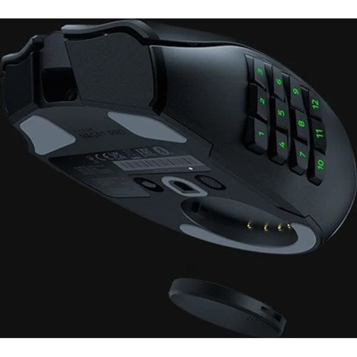 Razer Naga V2 Pro, Gaming-Maus, Bluetooth, schwarz (RZ01-04400100-R3G1) – Bild 2