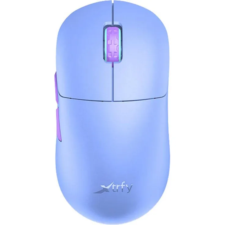 XTRFY M8, Gaming-Maus, RF Wireless, lila (M8W-FROSTY-PURPLE)