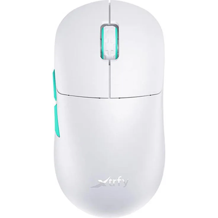 XTRFY M8, Gaming-Maus, RF Wireless, weiß (M8W-WHITE)