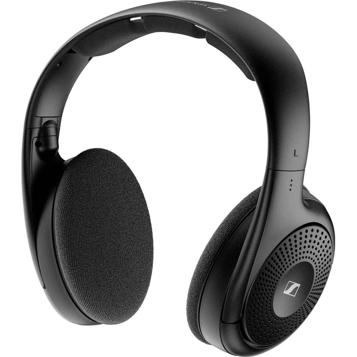 Sennheiser RS-120-W Funk-TV On-Ear-Kopfhörer, Stereo, mit Lautstärkeregelung, schwarz – Bild 5
