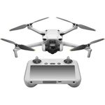 DJI Mini 3 Fly More Combo (RC) inkl. Smart Controller Quadrocopter RtF Kameraflug, hellgrau