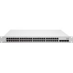 Cisco Meraki Cloud Managed MS225-48LP - Switch - managed - 48 x 10-100-1000 (PoE+) + 4 x 10 Gigabit SFP+ (Uplink) - an Rack montierbar - PoE+ (370 W) (MS225-48LP-HW)