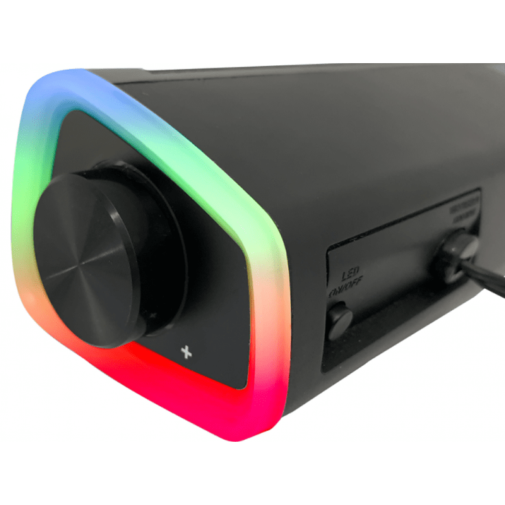 Woxter Big Bass 320 2.0 PC-Soundbar, grau – Bild 4