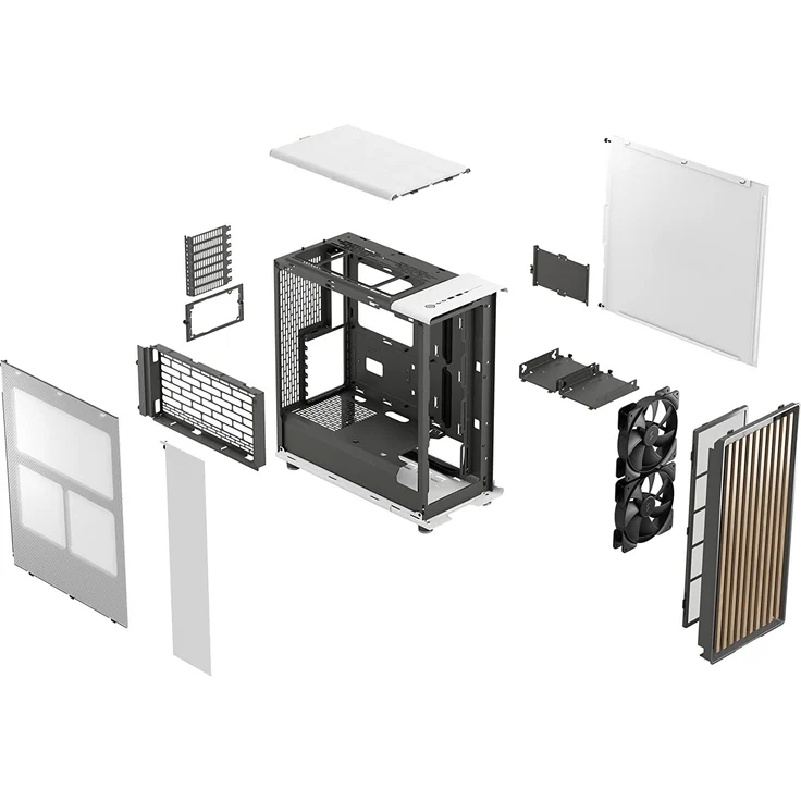 Fractal Design North, Mesh-Version, Chalk White (FD-C-NOR1C-03) – Bild 9