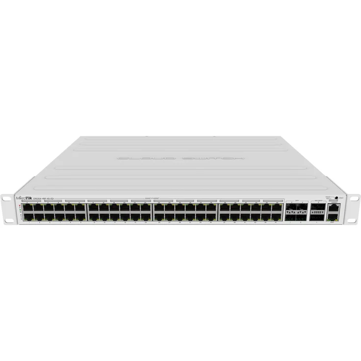 CRS354-48P-4S+2Q+RM - Cloud Router Switch mit 48x Gigabit RJ45 LAN (alle PoE-out)  – Bild 1