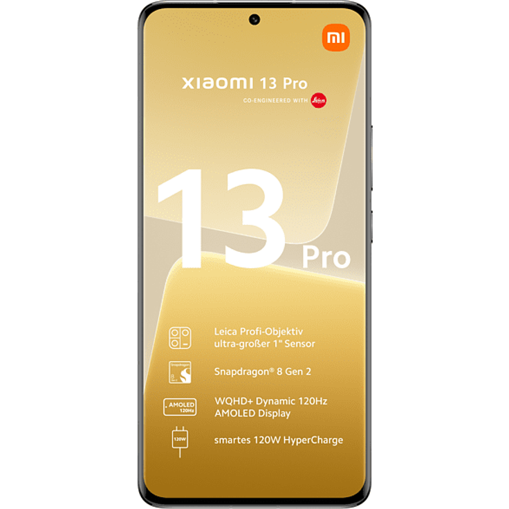 Xiaomi 13 Pro 5G Smartphone, 17,09 cm (6,73 Zoll) AMOLED-Display, 256 GB interner Speicher, 12 GB RAM, Android, Ceramic White – Bild 3
