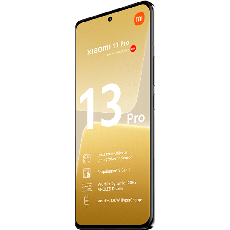 Xiaomi 13 Pro 5G Smartphone, 17,09 cm (6,73 Zoll) AMOLED-Display, 256 GB interner Speicher, 12 GB RAM, Android, Ceramic White – Bild 4
