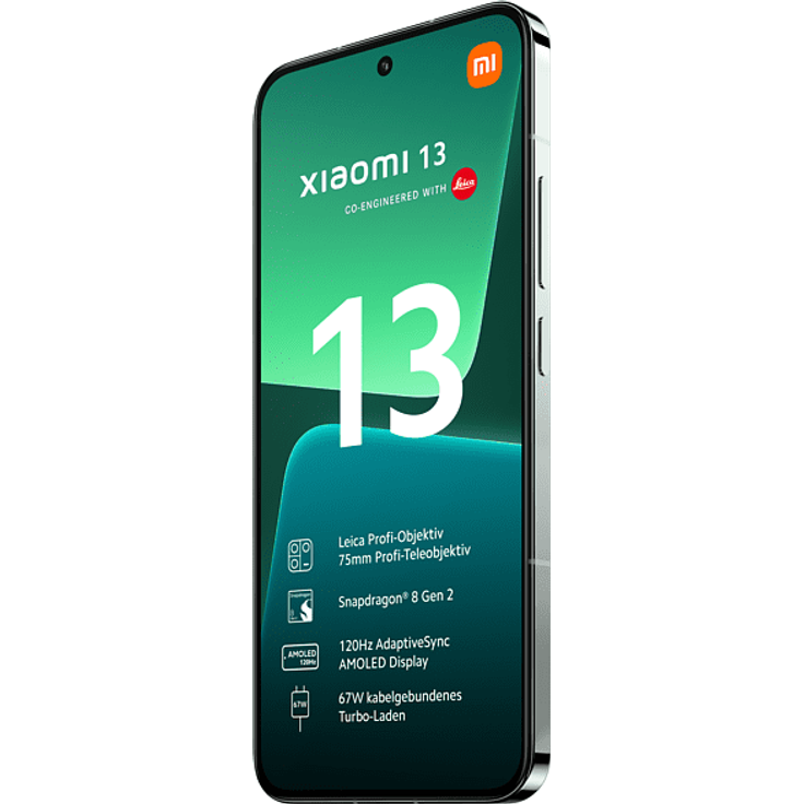 Xiaomi 13 5G Smartphone, 16,15 cm (6,36 Zoll) AMOLED-Display, 256 GB interner Speicher, 8 GB RAM, Android, Flora Green – Bild 4