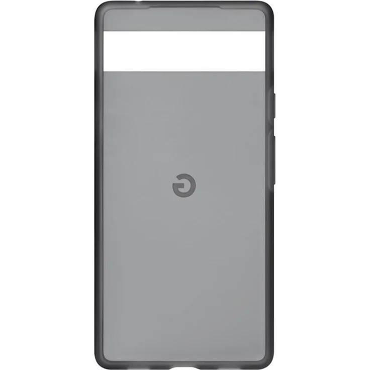 Google Smartphone-Hülle für Google Pixel 6a, 15,5 cm (6,1 Zoll), Charcoal, grau – Bild 1