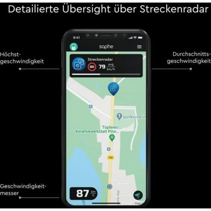 TECHNAXX Saphe Drive Mini Radar und Gefahrenwarner Auto Version – Bild 4