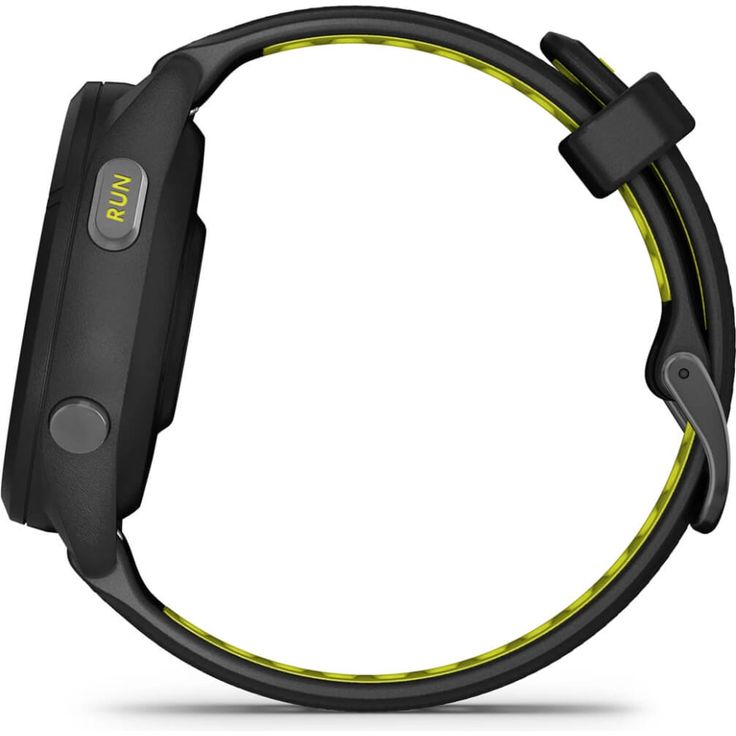 Garmin Forerunner 265S Smartwatch GPS, Unisex, 42mm, Polymergehäuse, Silikonarmband, Schwarz/Zitronengelb (010-02810-13) – Bild 8