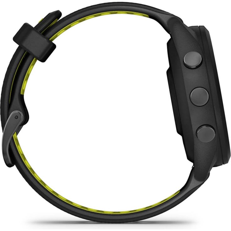Garmin Forerunner 265S Smartwatch GPS, Unisex, 42mm, Polymergehäuse, Silikonarmband, Schwarz/Zitronengelb (010-02810-13) – Bild 5