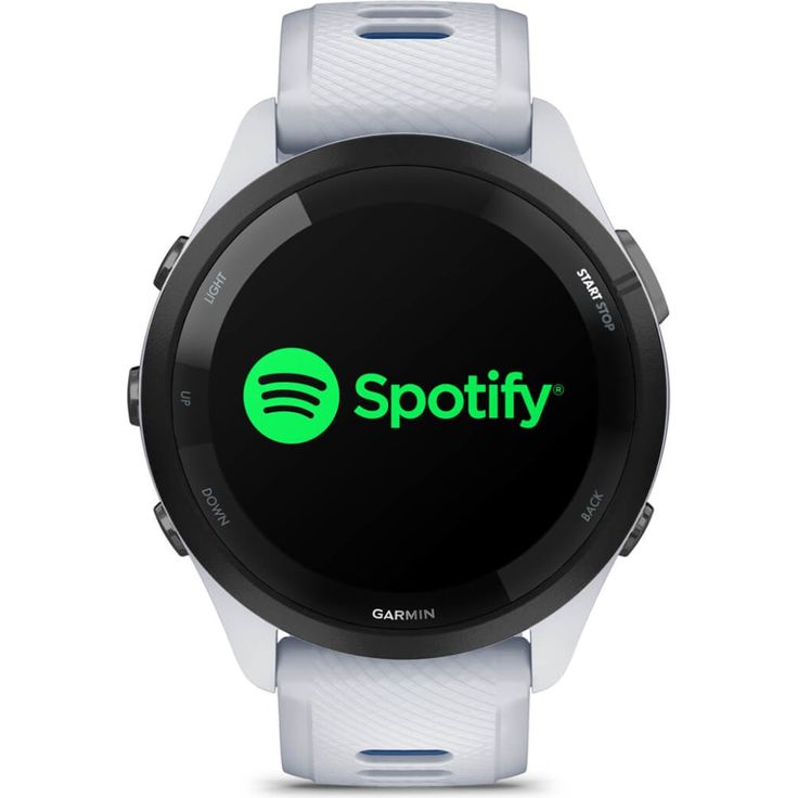 Garmin Forerunner 265 Smartwatch GPS, Unisex, 46mm, Polymergehäuse, Silikonarmband, Weiß/Dunkelblau (010-02810-11) – Bild 6