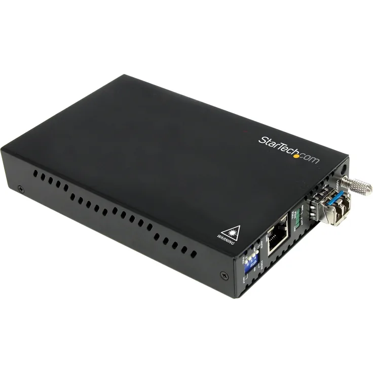 StarTech.com LWL - Glasfaser Gigabit Ethernet 1000 Mbit-s Multimode Medienkonverter Switch - LC 550m - 1000Base-LX Multimode - Medienkonverter - GigE - 1000Base-LX, 1000Base-SX, 1000Base-T (ET91000LC2)