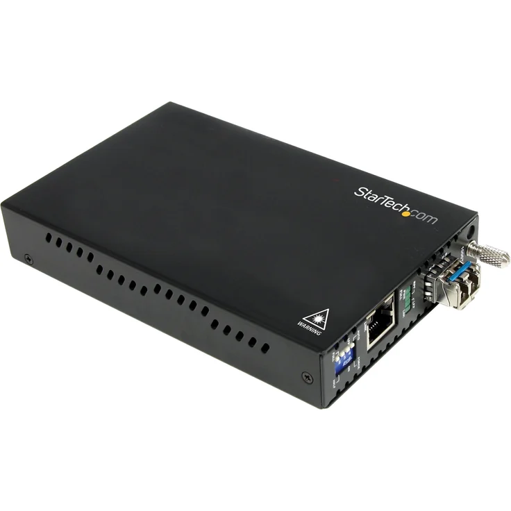 StarTech.com LWL - Glasfaser Gigabit Ethernet 1000 Mbit-s Multimode Medienkonverter Switch - LC 550m - 1000Base-LX Multimode - Medienkonverter - GigE - 1000Base-LX, 1000Base-SX, 1000Base-T (ET91000LC2)