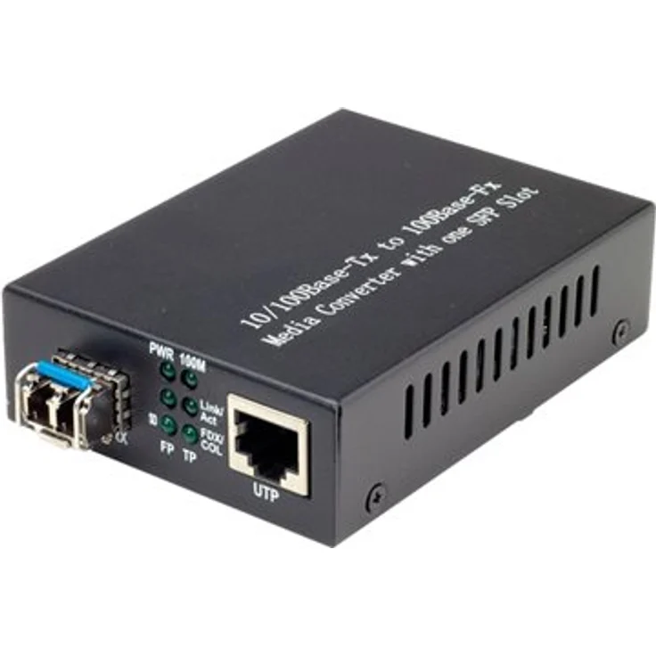 VALUE Switch - Medienkonverter - 100Mb LAN - 10Base-T, 100Base-FX, 100Base-TX - RJ-45 - LC Multi-Mode - bis zu 500 m (21.99.1070) – Bild 2