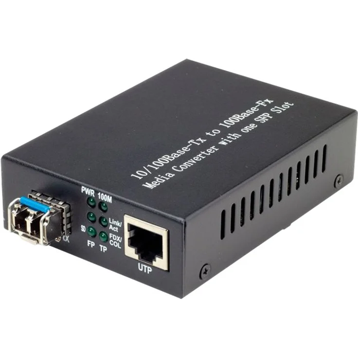 VALUE Switch - Medienkonverter - 100Mb LAN - 10Base-T, 100Base-FX, 100Base-TX - RJ-45 - LC Multi-Mode - bis zu 500 m (21.99.1070) – Bild 1