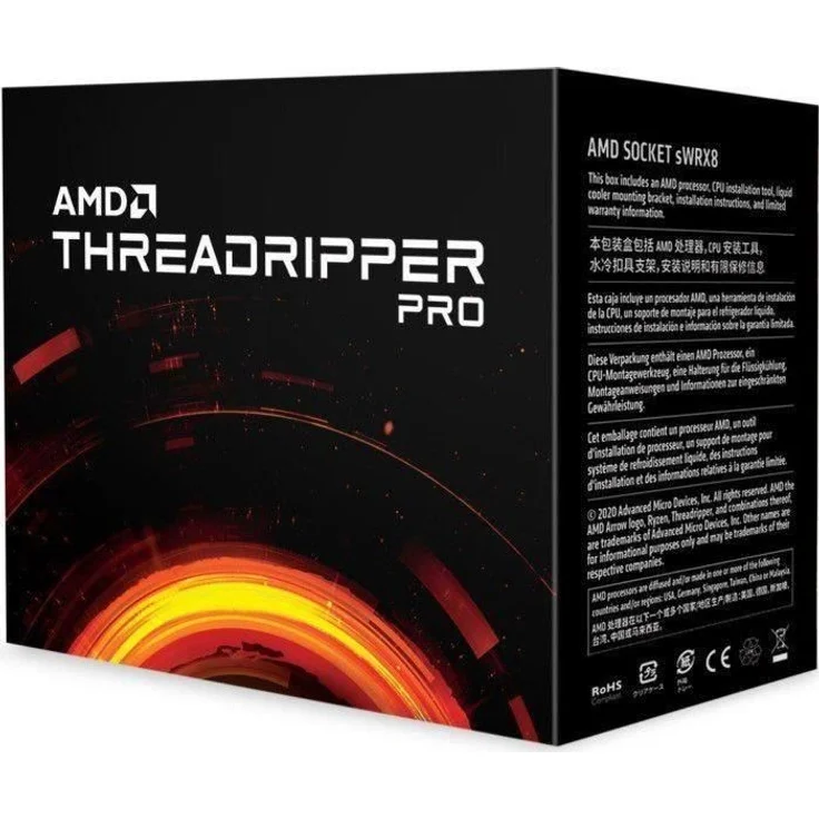 AMD Ryzen Threadripper Pro 5955WX 16x 4.00GHz Sockel sWRX8 boxed ohne Kühler - 100-100000447WOF  (#584215) – Bild 2