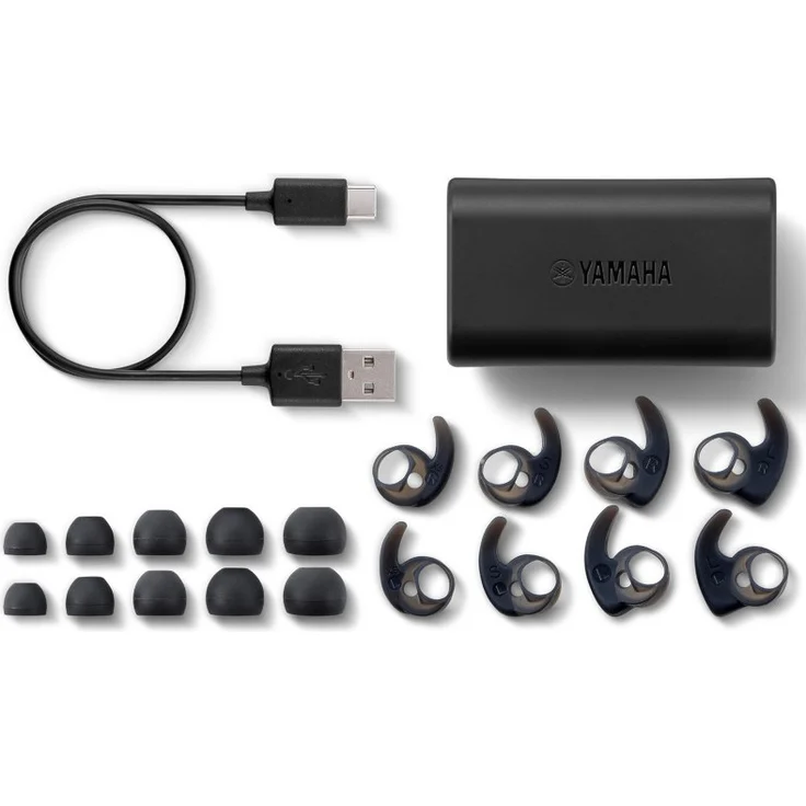 Yamaha TW-ES5A True-Wireless In-Ear-Bluetooth-Kopfhörer, schwarz – Bild 5