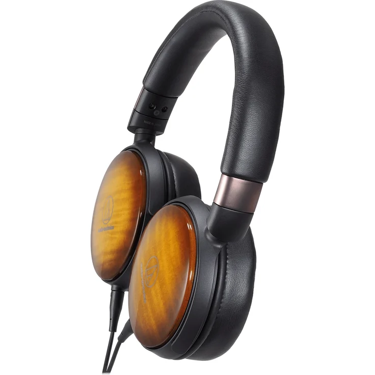 Audio-Technica ATH-WP900 Over-Ear-Kopfhörer kabelgebunden, schwarz/ahorn – Bild 3