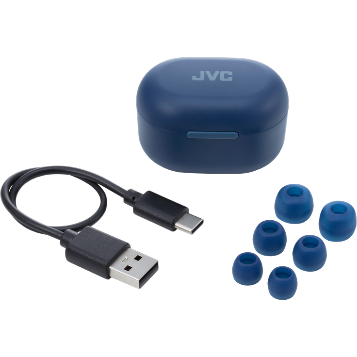 JVC HA-A30T-A-U True-Wireless In-Ear-Bluetooth-Kopfhörer, blau – Bild 7