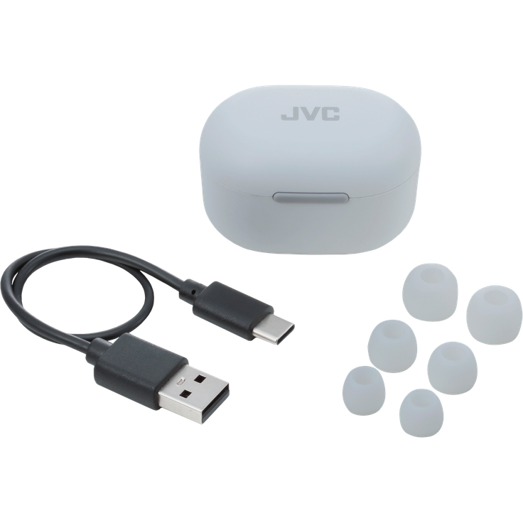 JVC HA-A30T-A-U True-Wireless In-Ear-Bluetooth-Kopfhörer, weiß – Bild 7