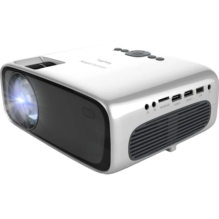 Philips NeoPix Ultra One, LED-Beamer,(Full HD, Kontrast: 3.000:1),  silber/schwarz