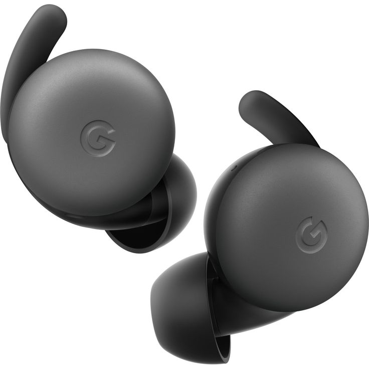 Google Pixel Buds A-Series True-Wireless In-Ear-Kopfhörer, grau/weiß – Bild 2