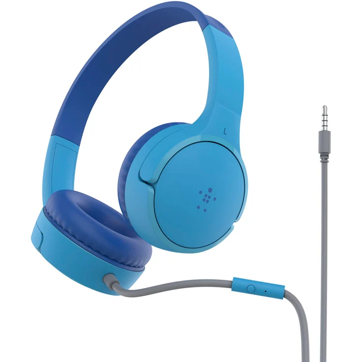 Belkin Soundform Mini-Over-Ear Kinder-Kopfhörer, blau – Bild 3