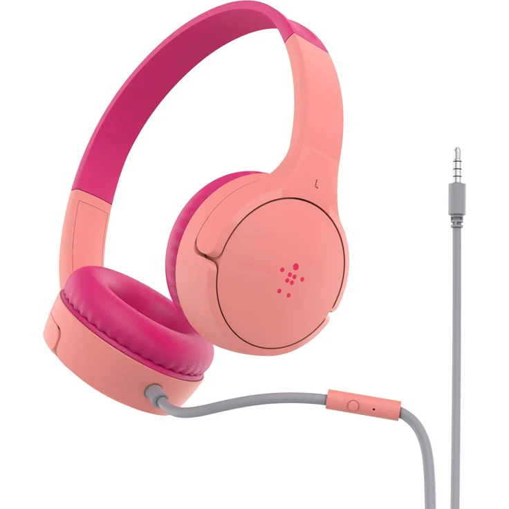 Belkin Soundform Mini-Over-Ear Kinder-Kopfhörer, pink – Bild 3