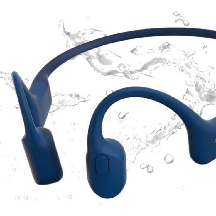 Shokz OpenRun On-Ear Sportkopfhörer, blau – Bild 3