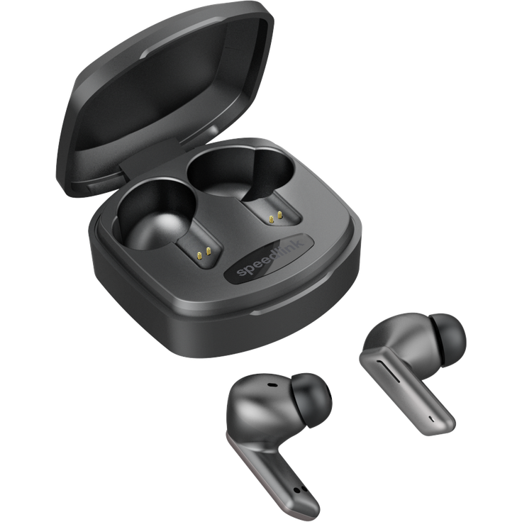 Speedlink Vivas True-Wireless In-Ear-Kopfhörer, grau – Bild 4