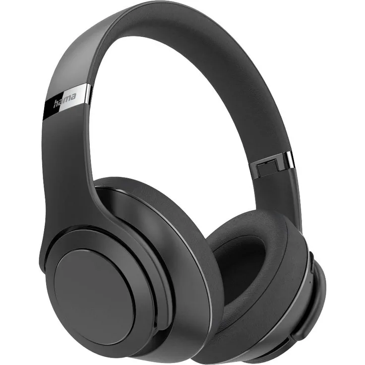 Hama Passion Turn EQ S True-Wirelss Over-Ear-Kopfhörer, schwarz