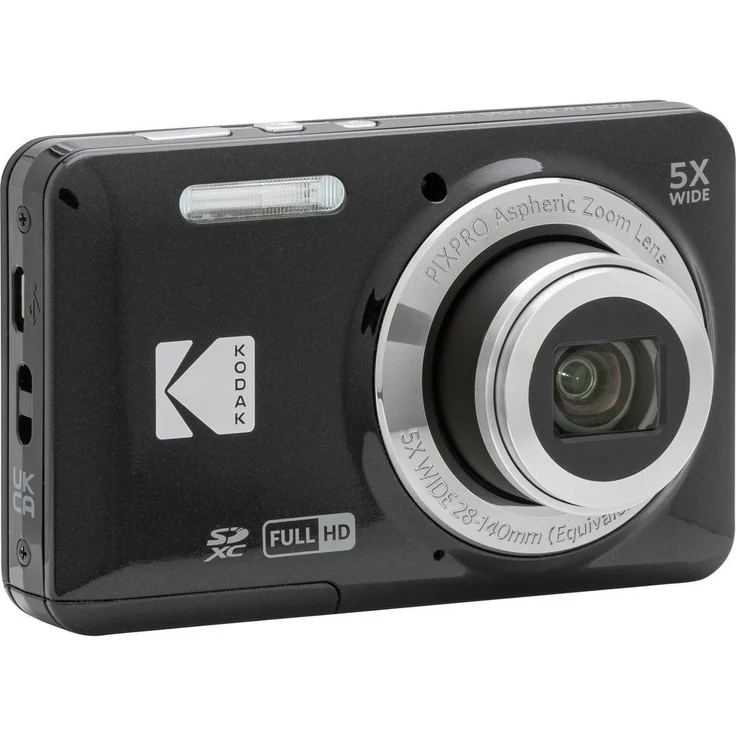 Kodak Pixpro X55 Kompaktkamera, schwarz – Bild 2