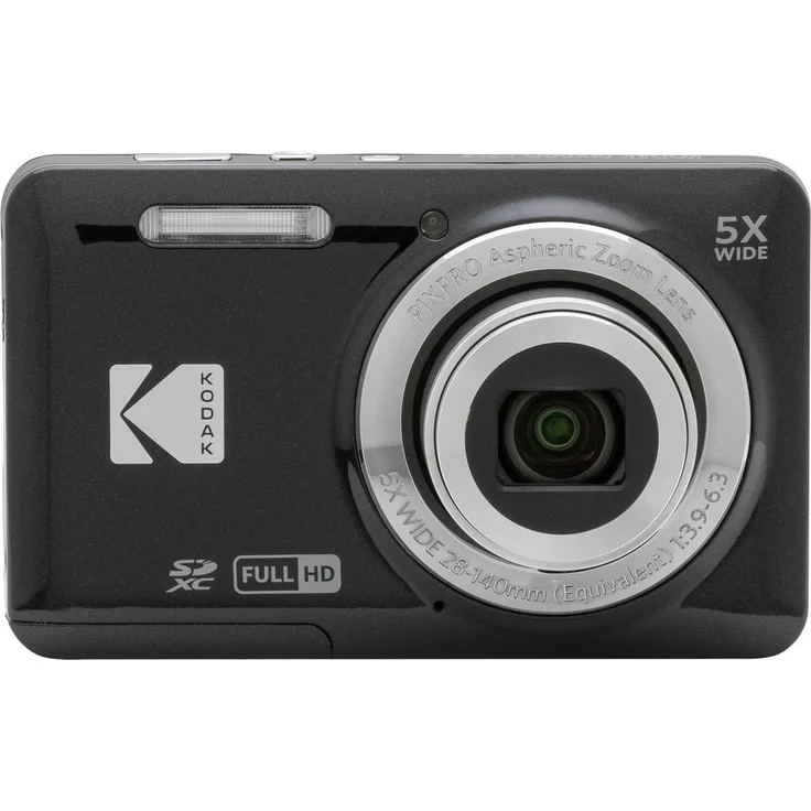 Kodak Pixpro X55 Kompaktkamera, schwarz – Bild 1