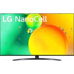 LG 55NANO769QA 139 cm (55 Zoll) NanoCell Smart TV (Ultra HD, HDR10, HDR, HLG, Direct LED) HD-Triple-Tuner (Satellit, Antenne, Kabel) Modelljahr 2022 Energieklasse G (DE-Modell)