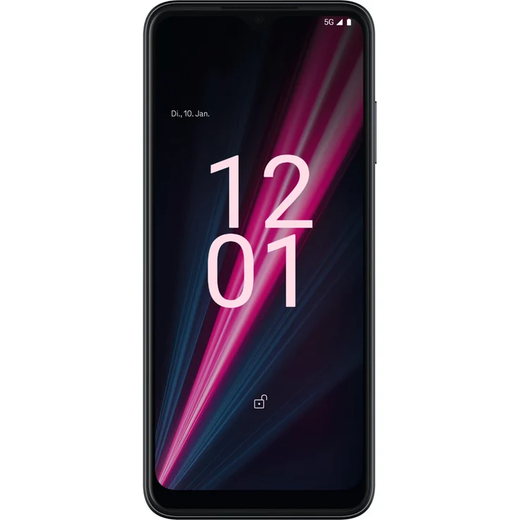 Telekom T-Phone Pro 5G Smartphone 17,272cm (6,8 Zoll) IPS-Display, 128GB interner Speicher, 6GB RAM, Dual-SIM, Android 12, Schwarz – Bild 2