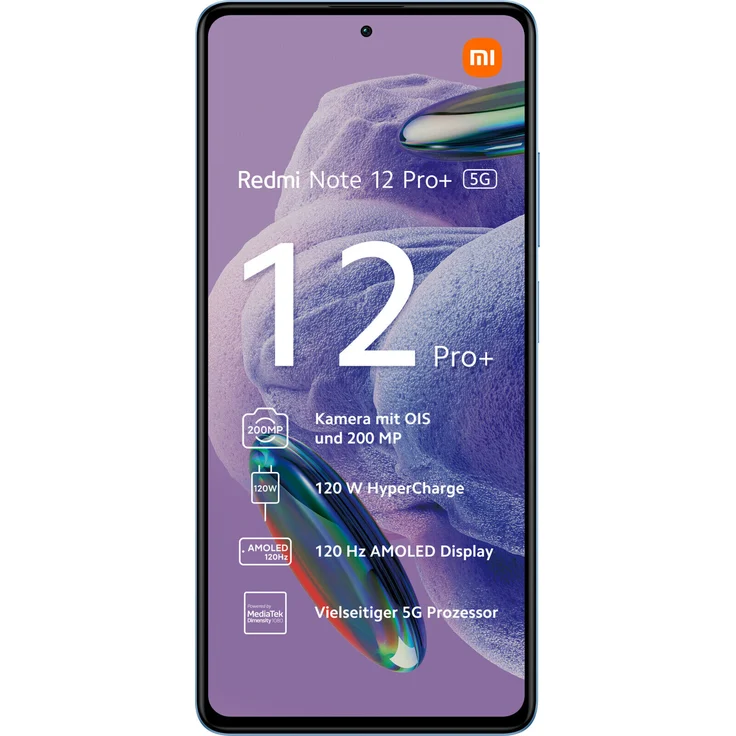 Xiaomi Redmi Note 12 Pro Plus 5G Smartphone 16,942cm (6,67 Zoll) OLED-Display, 256GB interner Speicher, 8GB RAM, Dual-SIM, Sky Blue – Bild 6