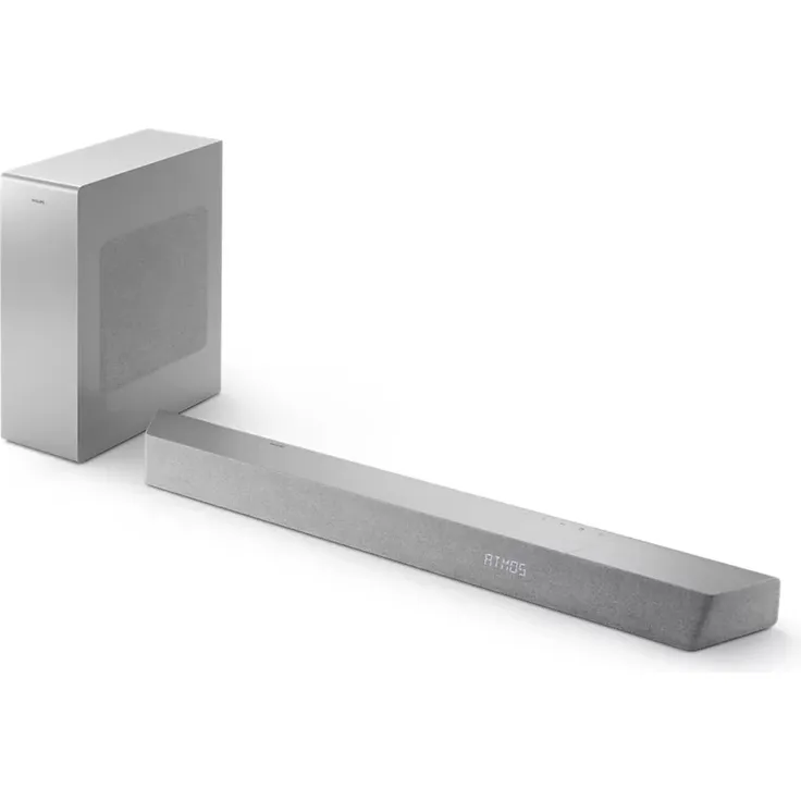 Philips TAB8507/10 3.1 Soundbar mit Subwoofer, 300 W, silber – Bild 3