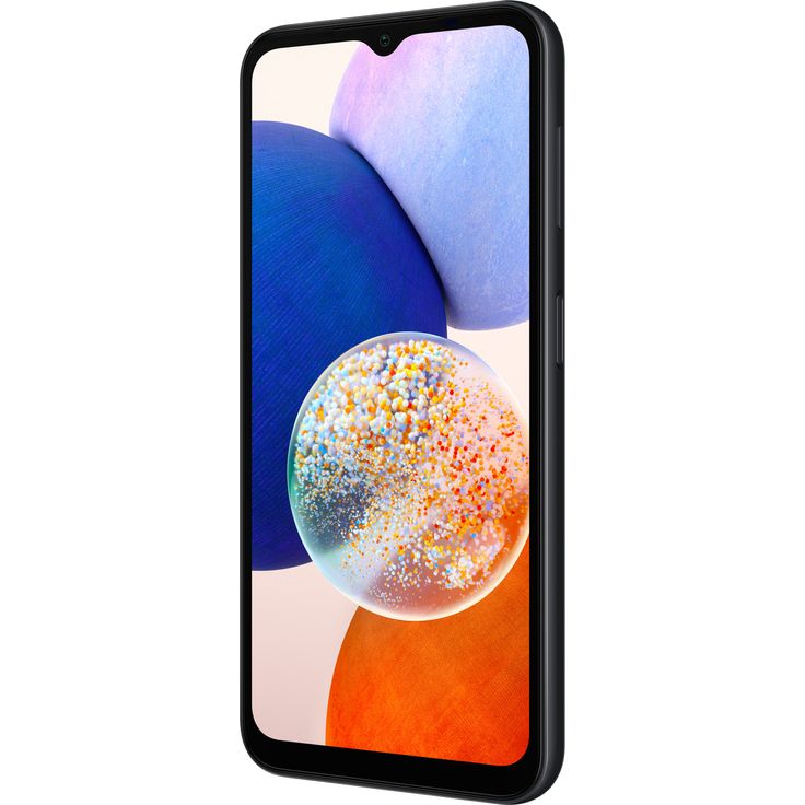 Samsung Galaxy A14 4G Smartphone 16,764cm (6,6 Zoll) LCD-Display, 128GB interner Speicher, 4GB RAM, Dual-SIM, Android 13, Black Mist – Bild 4