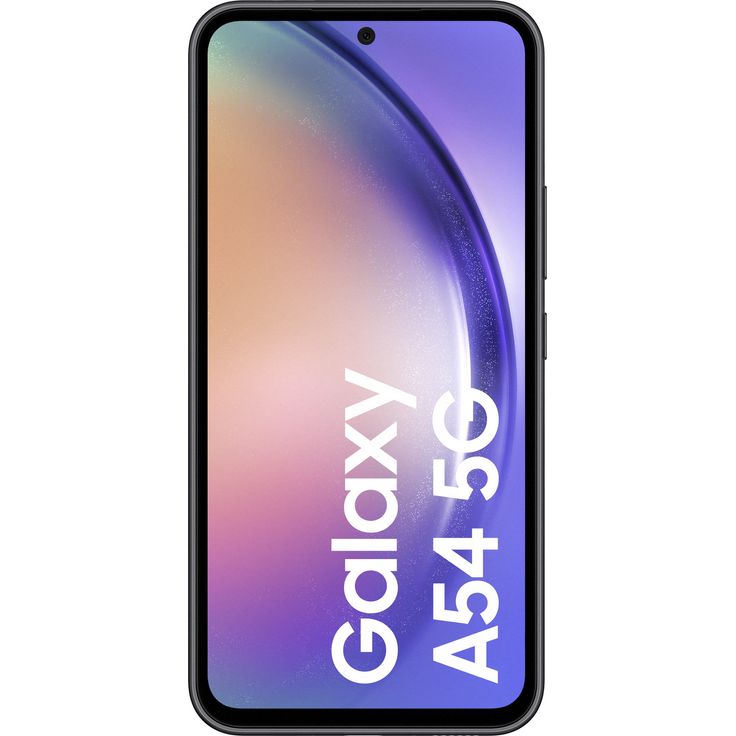 Samsung Galaxy A54 5G Smartphone 16,256cm (6,4 Zoll) AMOLED-Display, 128GB interner Speicher, 8GB RAM, Dual-SIM, Android 13, Awesome Graphite – Bild 2