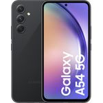 Samsung Galaxy A54 5G Smartphone 16,256cm (6,4 Zoll) AMOLED-Display, 128GB interner Speicher, 8GB RAM, Dual-SIM, Android 13, Awesome Graphite