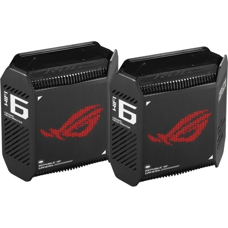 Asus ROG Rapture GT6 AX10000 2er Set Tri-Band Gaming WLAN-Mesh WiFi System schwarz – Bild 3