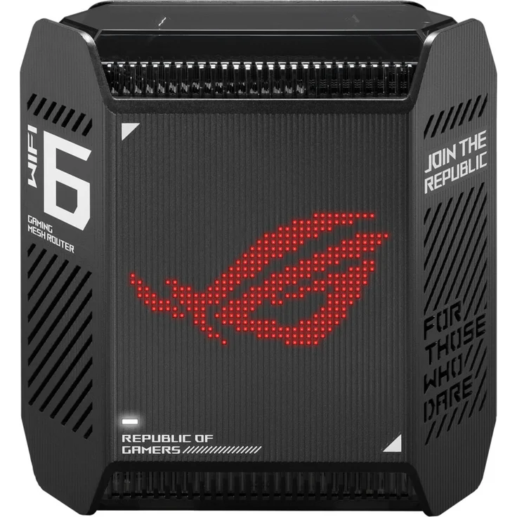 Asus ROG Rapture GT6 AX10000 1er Pack Tri-Band Gaming WLAN-Mesh WiFi System schwarz – Bild 1