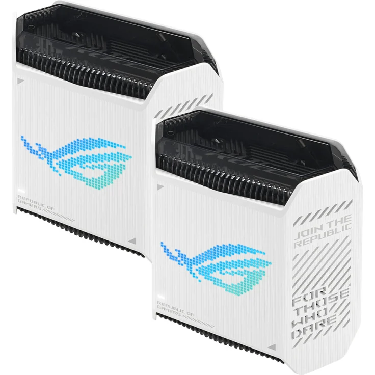 Asus ROG Rapture GT6 AX10000 2er Set Tri-Band Gaming WLAN-Mesh WiFi System weiß – Bild 3